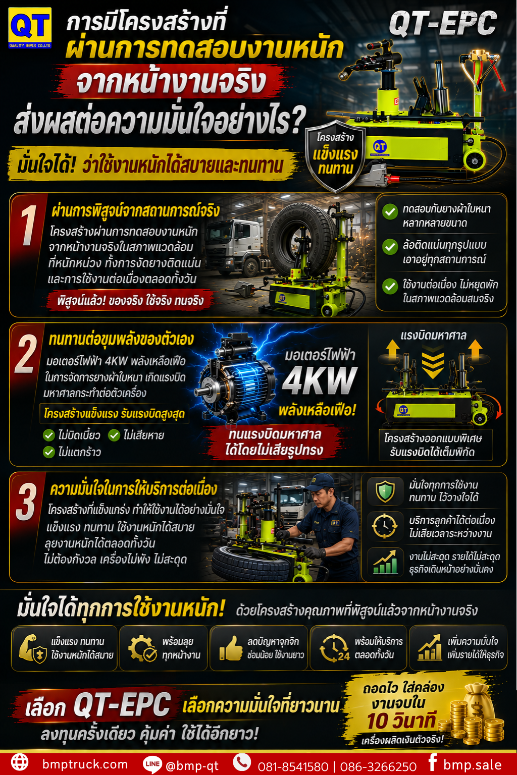 เครื่องถอดยาง QT-EPC29