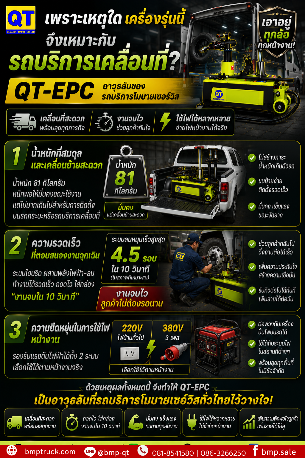 เครื่องถอดยาง QT-EPC32
